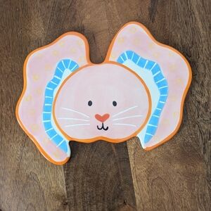 Coton Colors Happy Everything Large Big Pink Bunny Head Attachment RETIRED